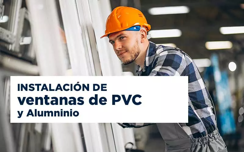 Instalación de ventanas de PVC y Aluminio en Madrid