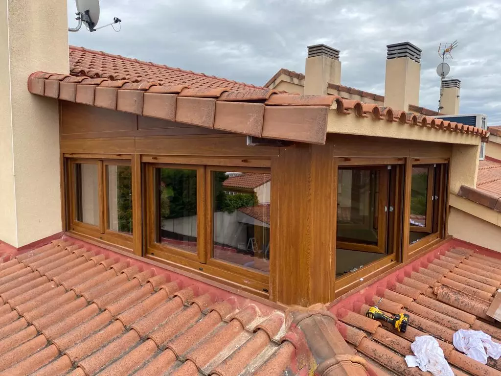 Obra Cerramiento de terraza en Chalet en, Madrid