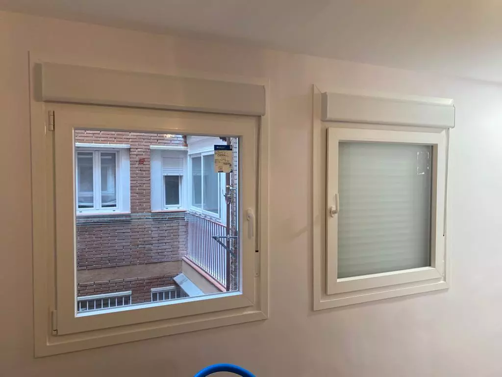 Obra, Instalaci&oacute;n de Ventanas en piso Legazpi, Madrid
