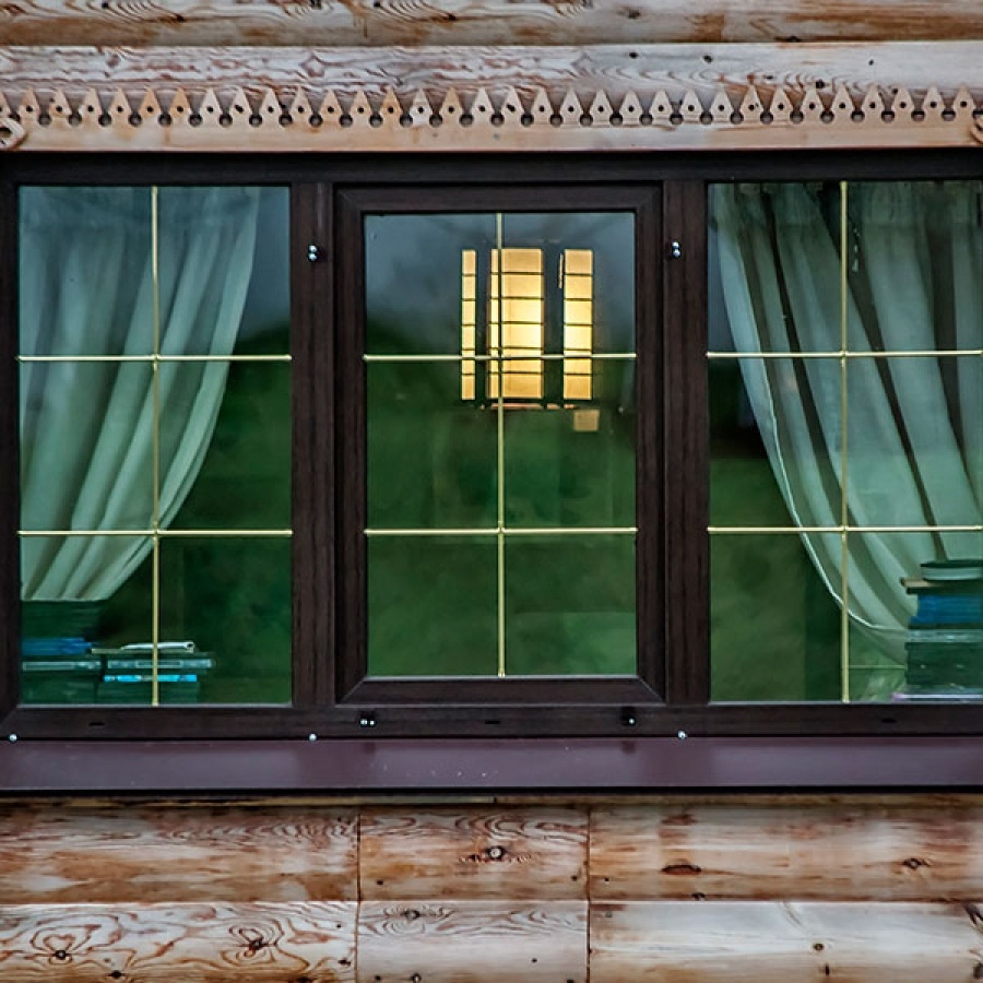 Ventanas de PVC decorativas. Ventanas con diseño